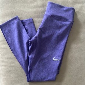 Nike purple cropped pants